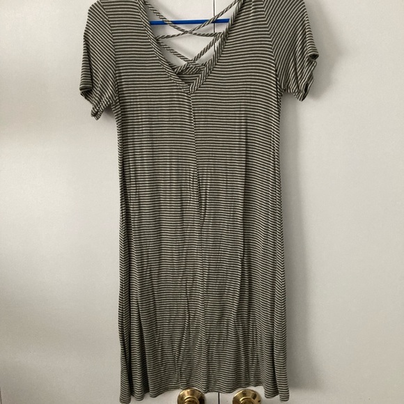 Striped tshirt dress - Picture 2 of 3